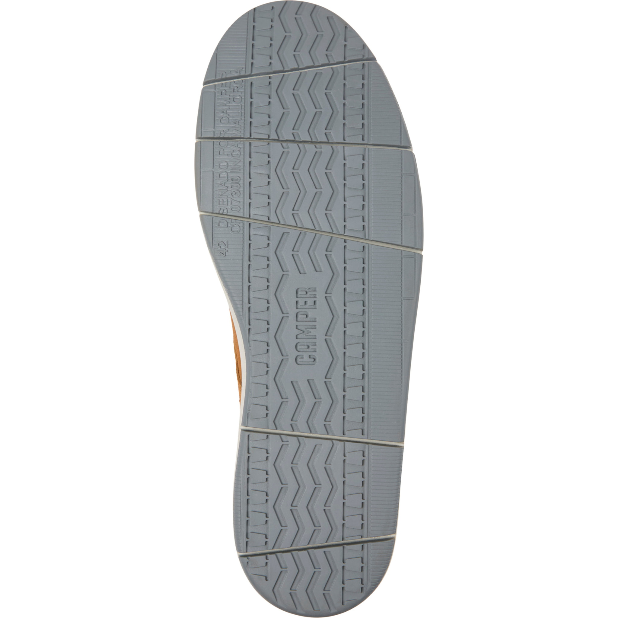 Zapatos de cordones - CAMPER Smith - Marron - Piel de ante
