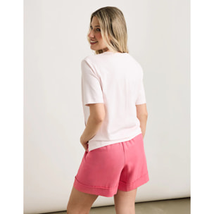 Camiseta Manga Corta Rosa Claro - Tigrali