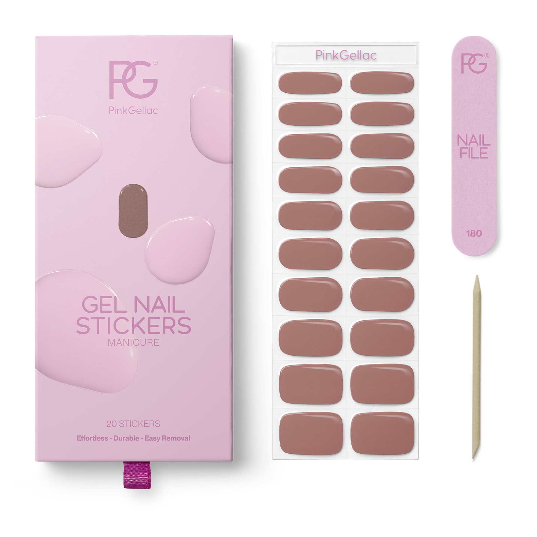 Stickers gel - 0033 Earthy Brown
