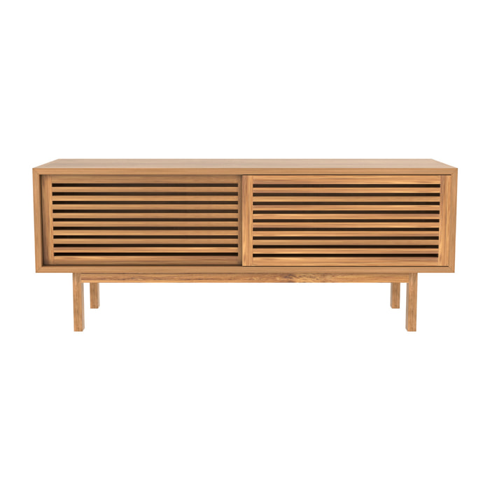Meuble TV en bois de teck 120 cm - Bormes