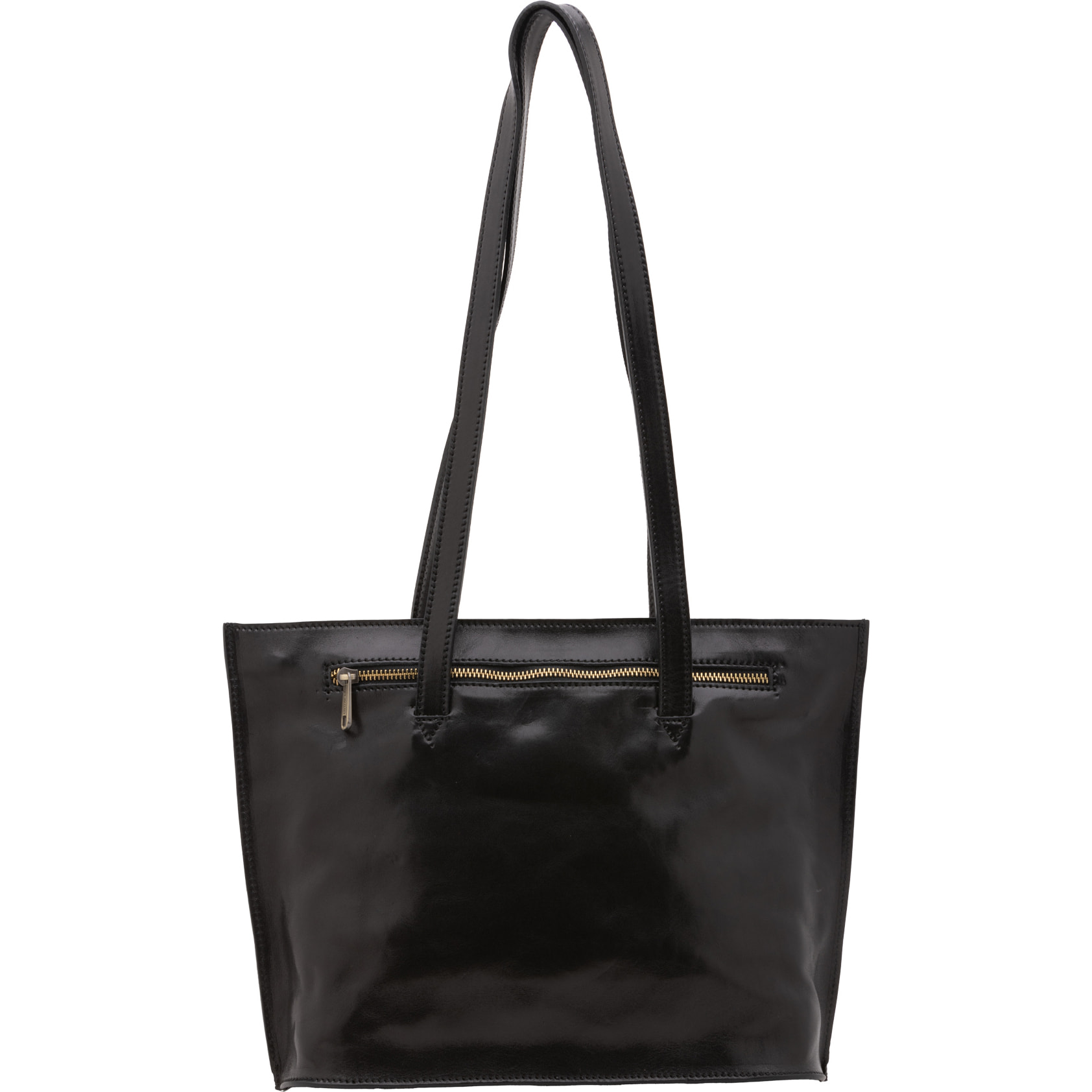 Borsa a spalla  da donna In Vera pelle Made in Italy 27x38,5x10 cm