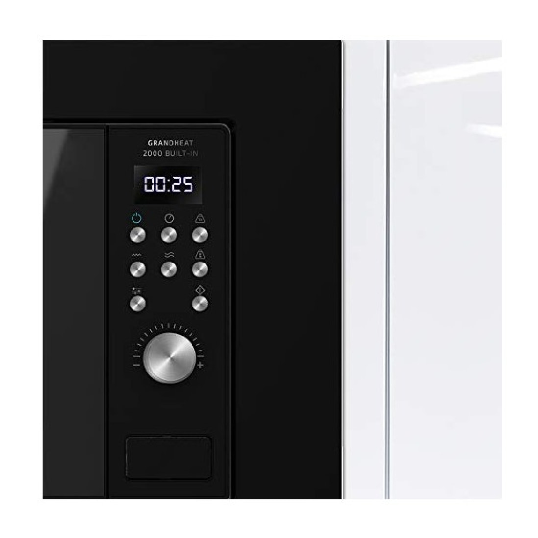 Microonde da incasso con piatto GrandHeat 2000 Built-in Black Cecotec