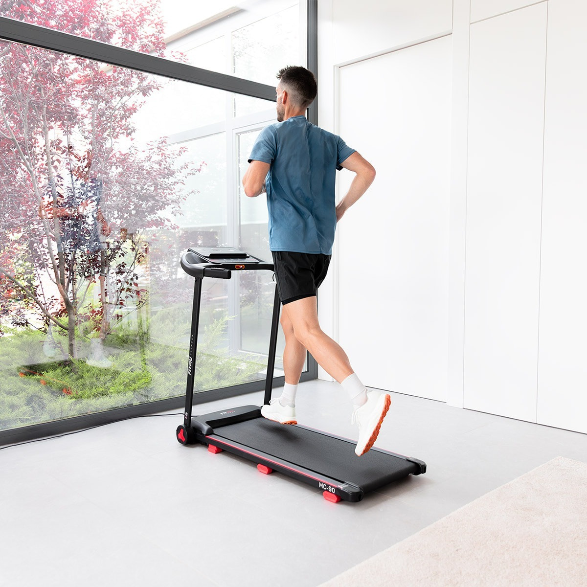 Cinta de correr plegable FITFIU hasta 14km/h inclinación manual 1500W