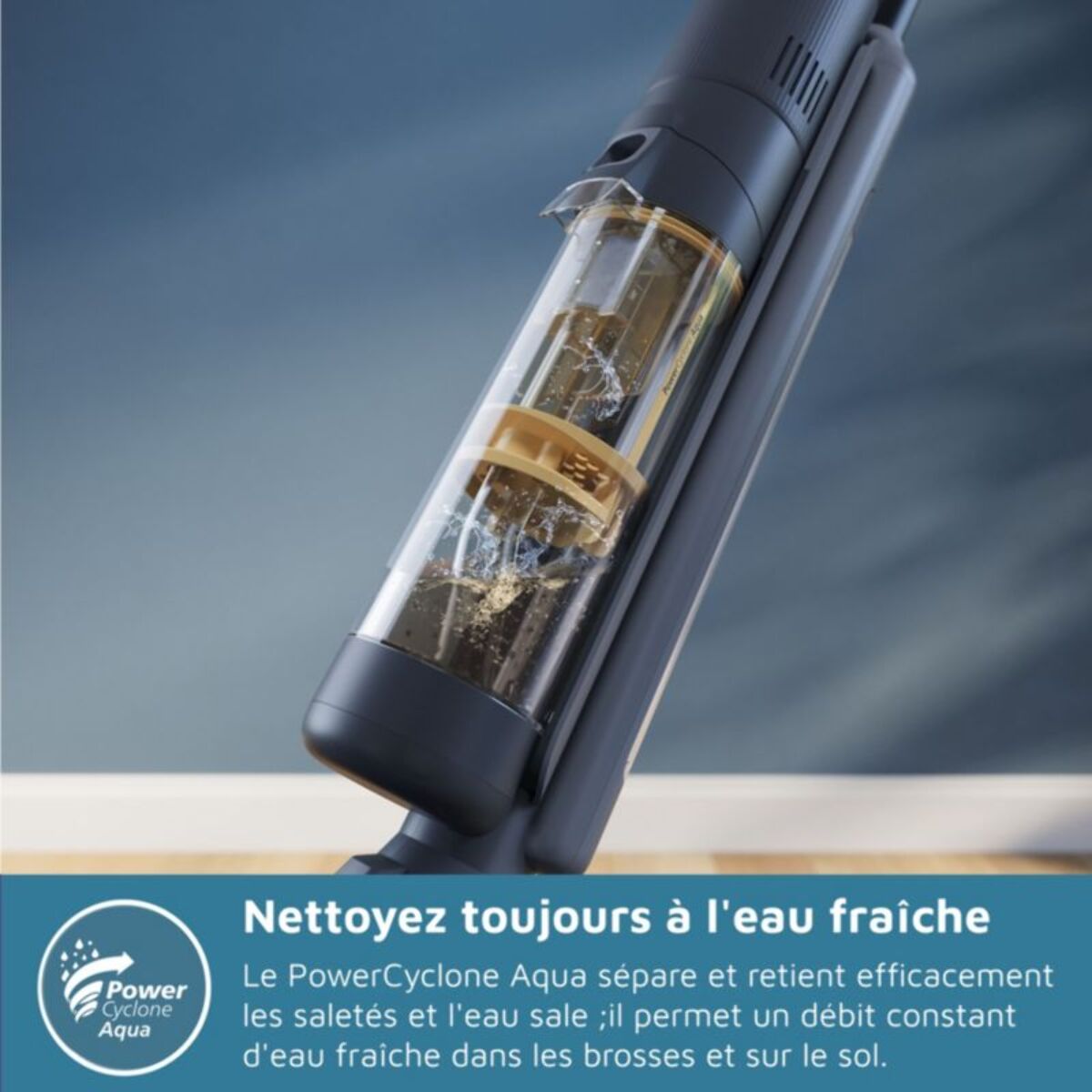 Aspirateur laveur PHILIPS AquaTrio XW7264/11 série 7000