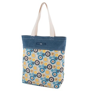 Bolso Shopper-Tote Lois Carolina Azul