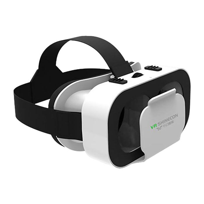 Gafas de realidad virtual G05. Vista panorámica 360º con campo de visión de 110º. Compatibles con IOS, Android, HarmonyOS.