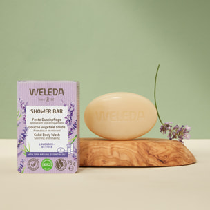 WELEDA - Douche végétale solide Lavande & Vétiver - 75 g