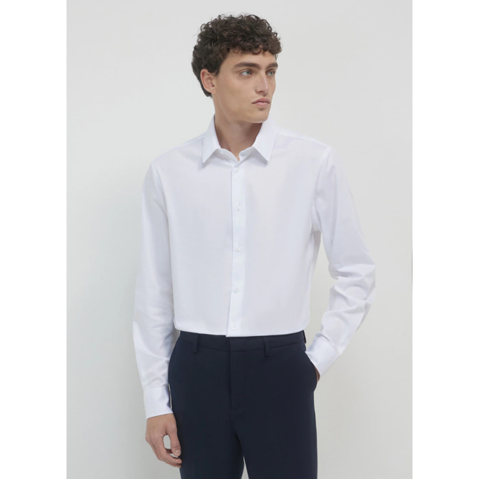 Camicia tessuto operato