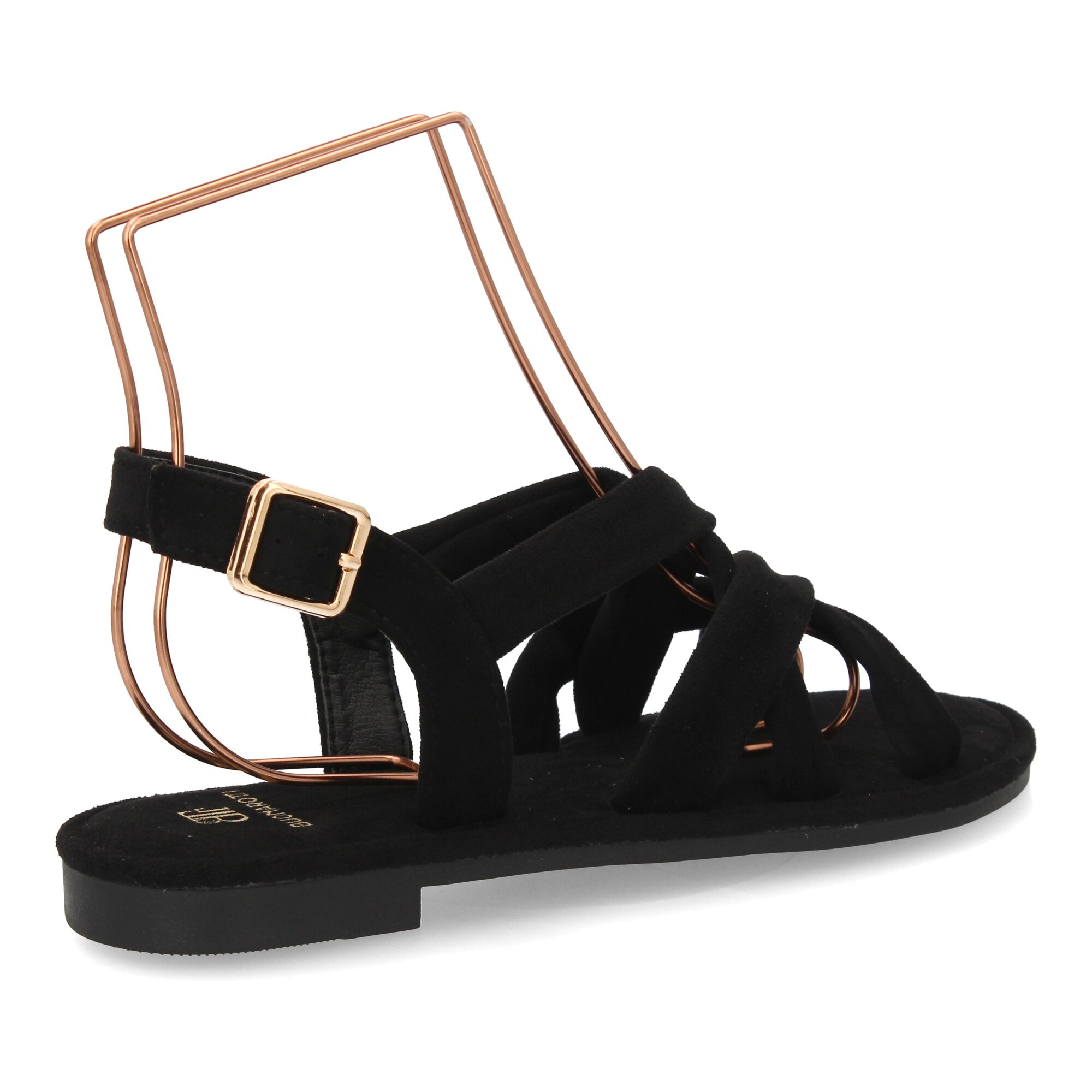 Sandalia mujer tiras acolchadas cómoda para verano