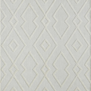 Tapis kilim tissé motif géométrique BOHE