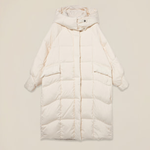 Oltre - Piumino lungo in vera piuma - Bianco