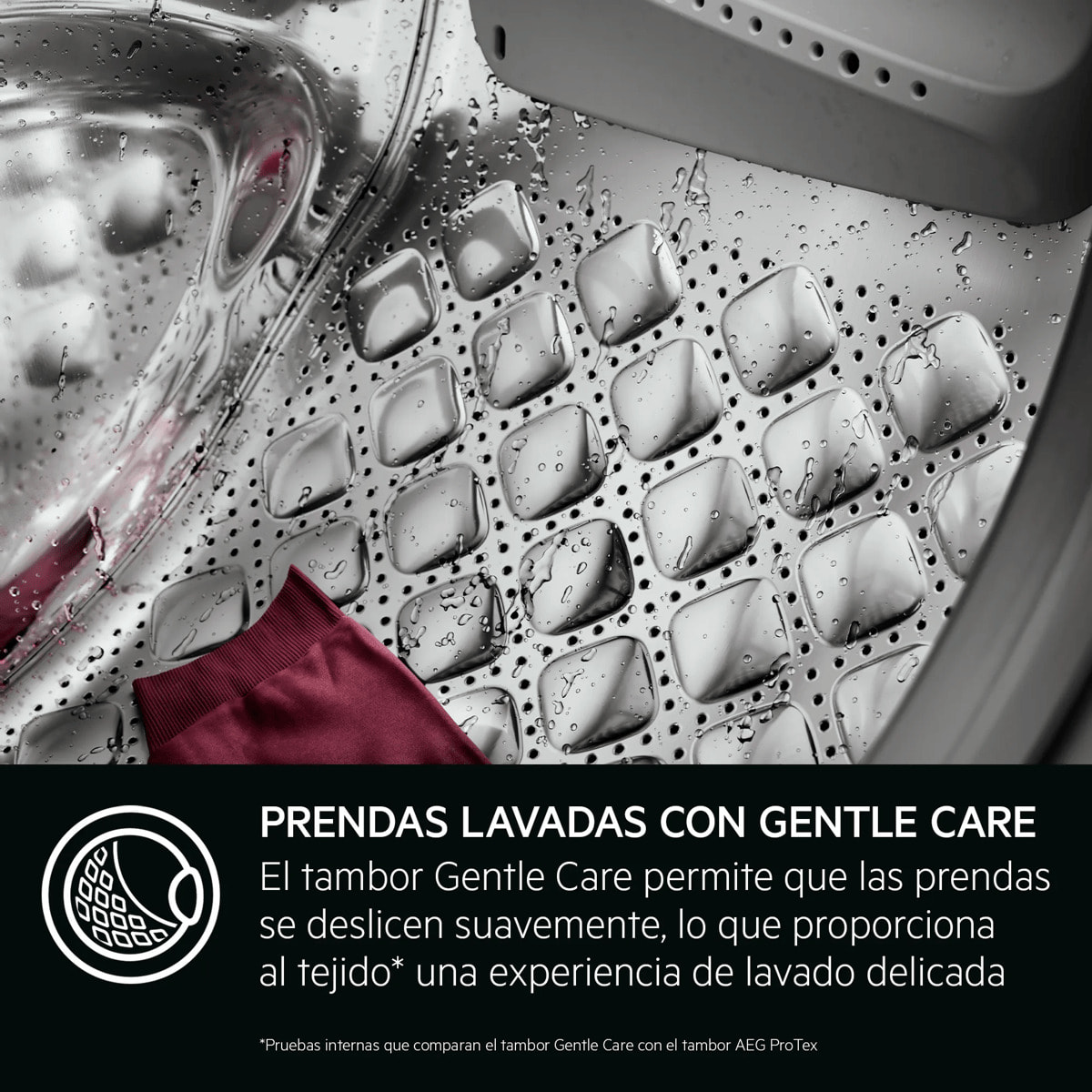 AEG Lavadora secadora de libre instalación Serie 7000 ProSteam® UniversalDose de 10.0 kg LWR7316O4O