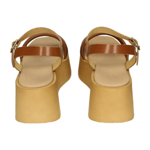 Sandali Donna Tata Italia Marrone