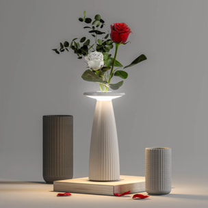 Lampe de table sans fil vase FLORA H20CM