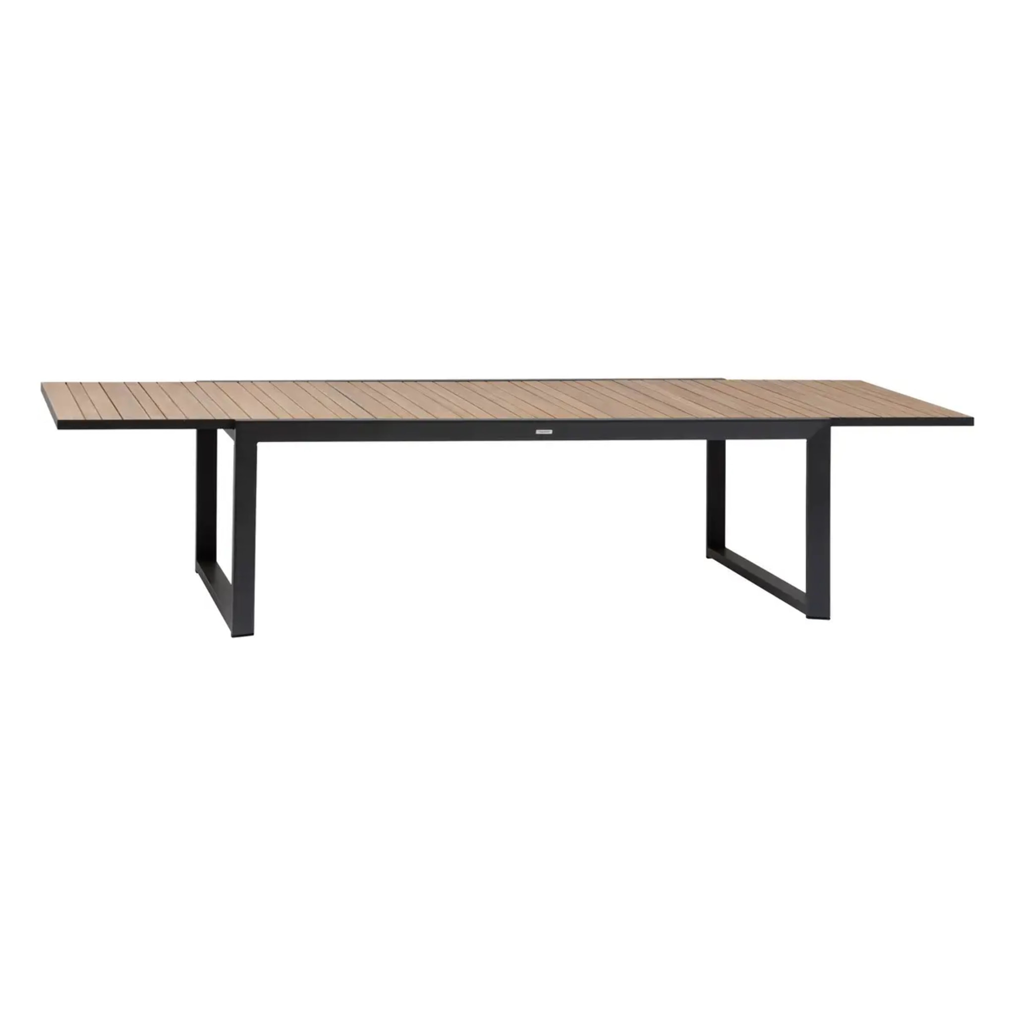 Table de jardin extensible Corvo Acacia & Graphite