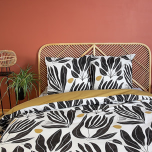 PARURE DE COUETTE 3 PCS 100% COTON 57 fils, NOLIE