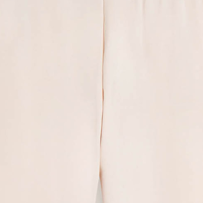 Pantaloni donna dritti in felpa garzata