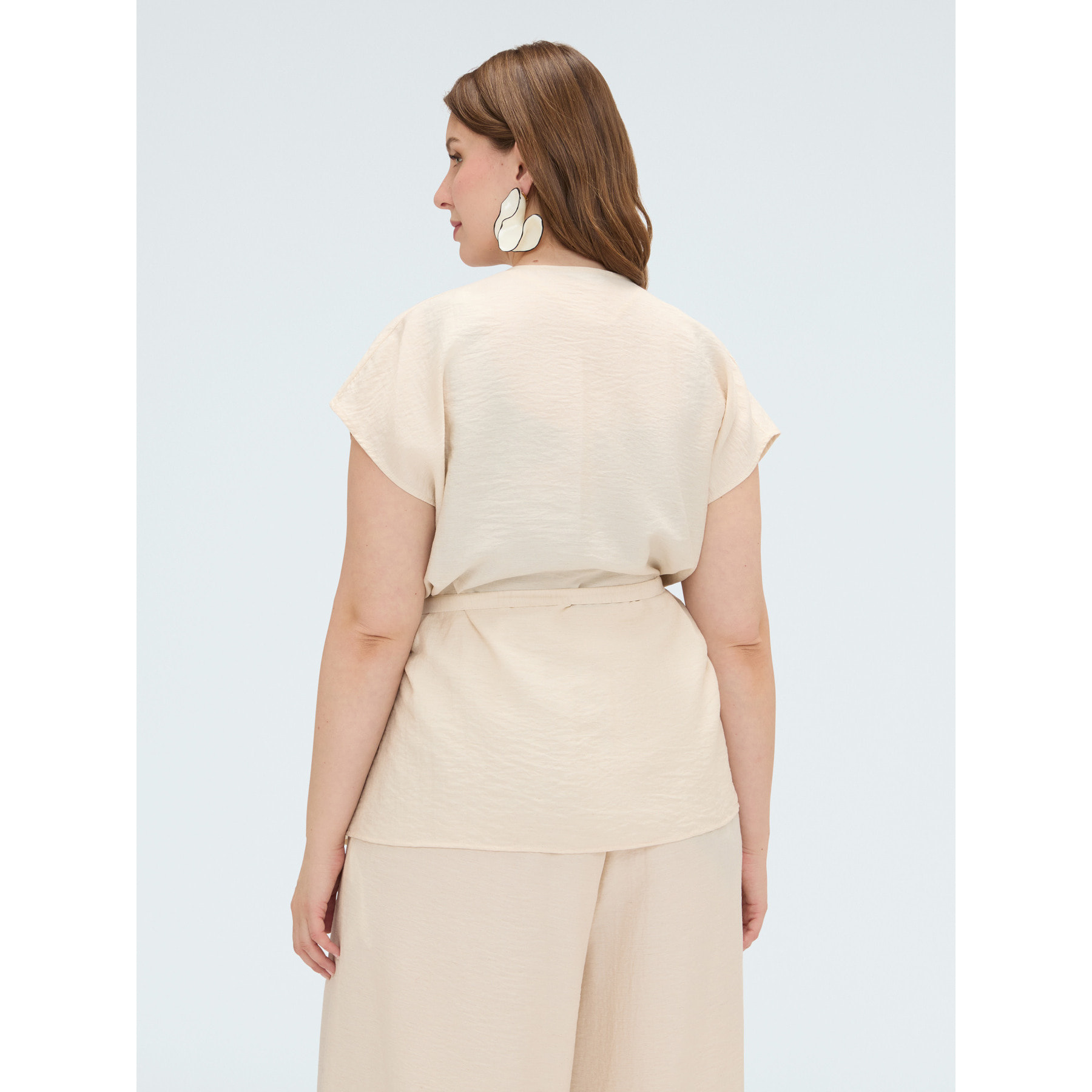 Fiorella Rubino - Kaftano smanicato - Beige