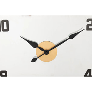 Reloj Pared Metal Espejo 60x5x60 Cm