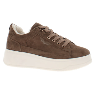 Armata di Mare Scarpe Donna Sneakers Basse con Soletta in Memory Foam AMD W52H39 Cocoa Brown