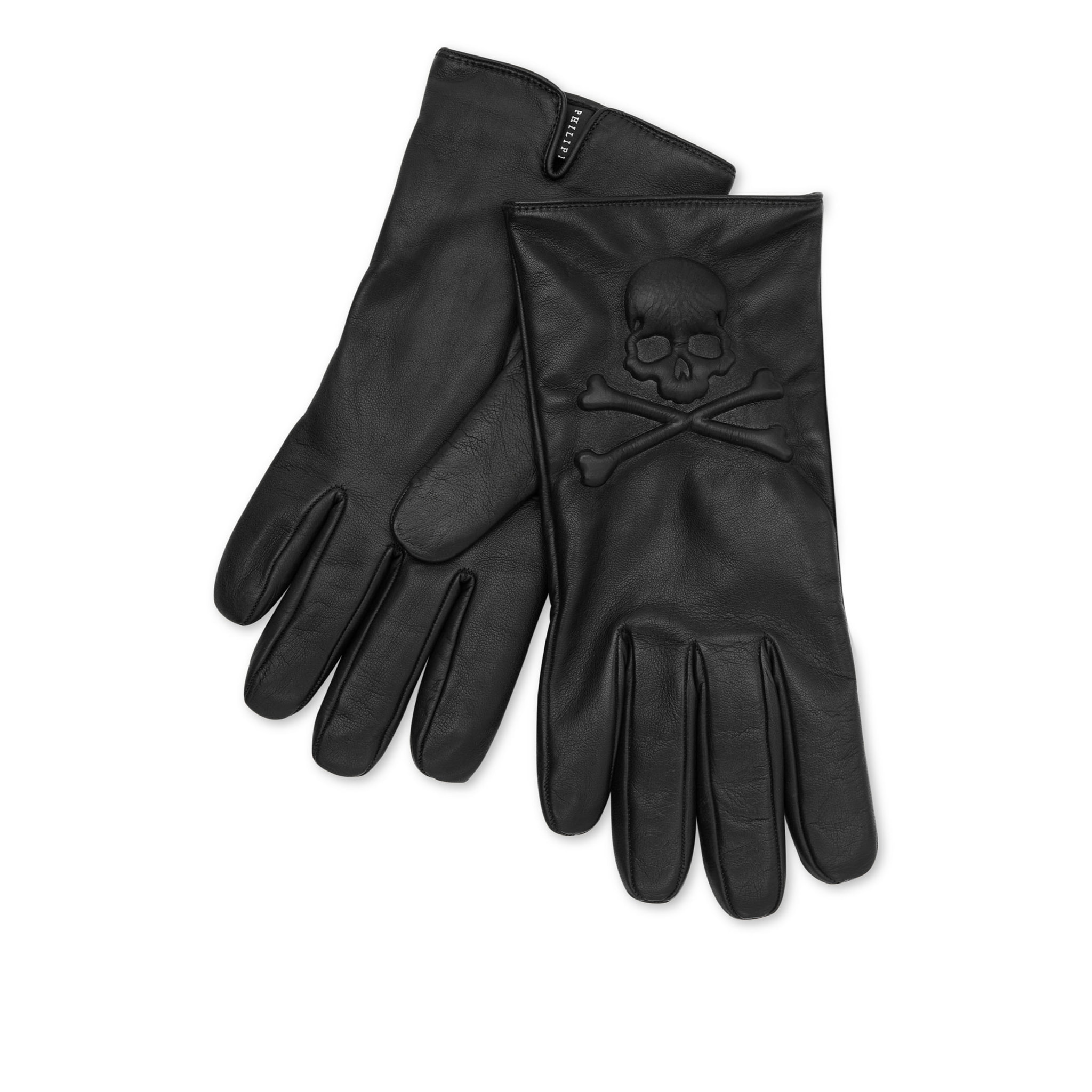 PHILIPP PLEIN Mid-Gloves SKULL