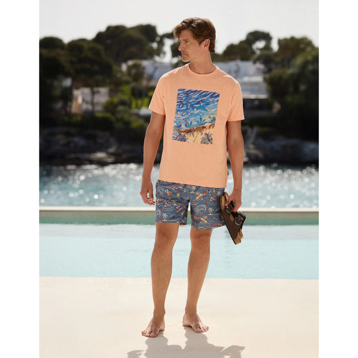 Camiseta Manga Corta Naranja - Uluwatu