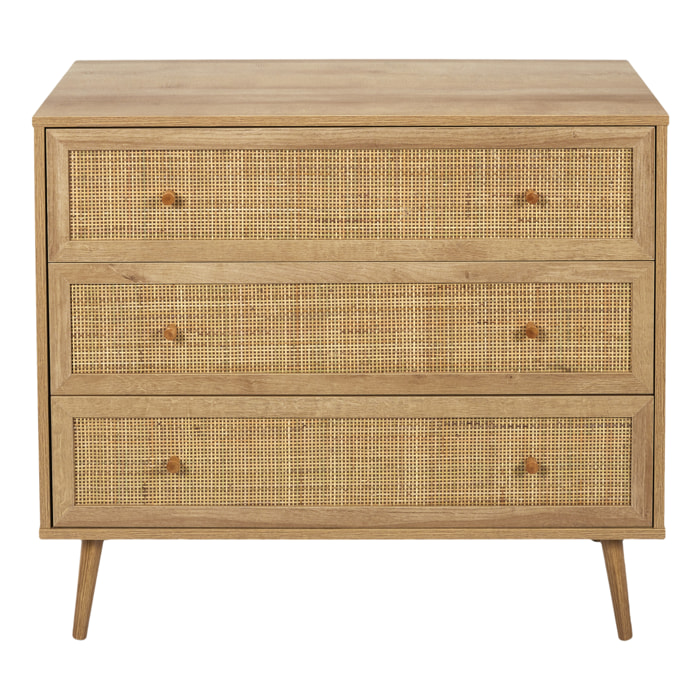 Commode 3 Tiroirs Bali