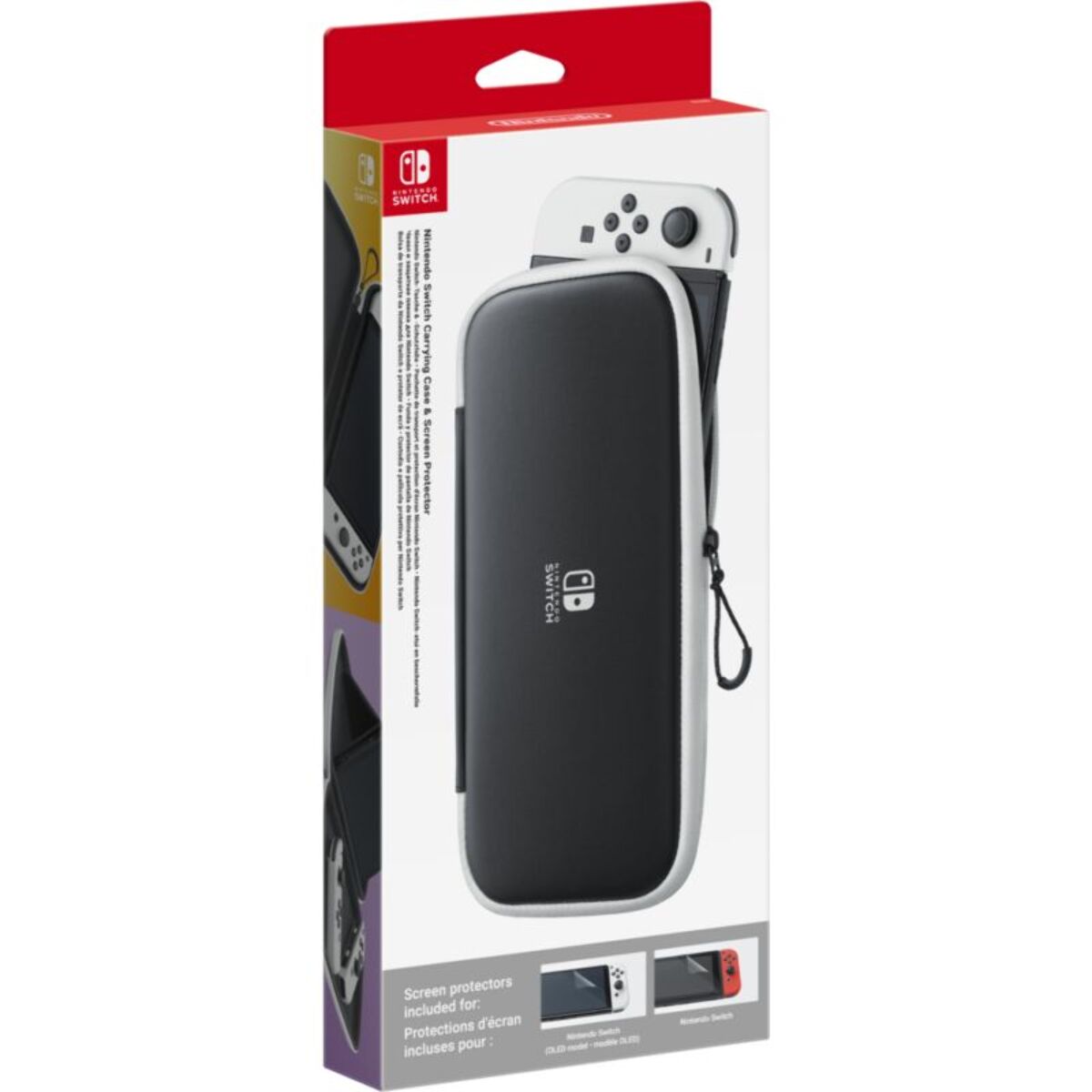 Housse de protection NINTENDO pochette+protection d'écran Switch OLED