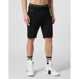 PHILIPP PLEIN Pantalones cortos vaqueros