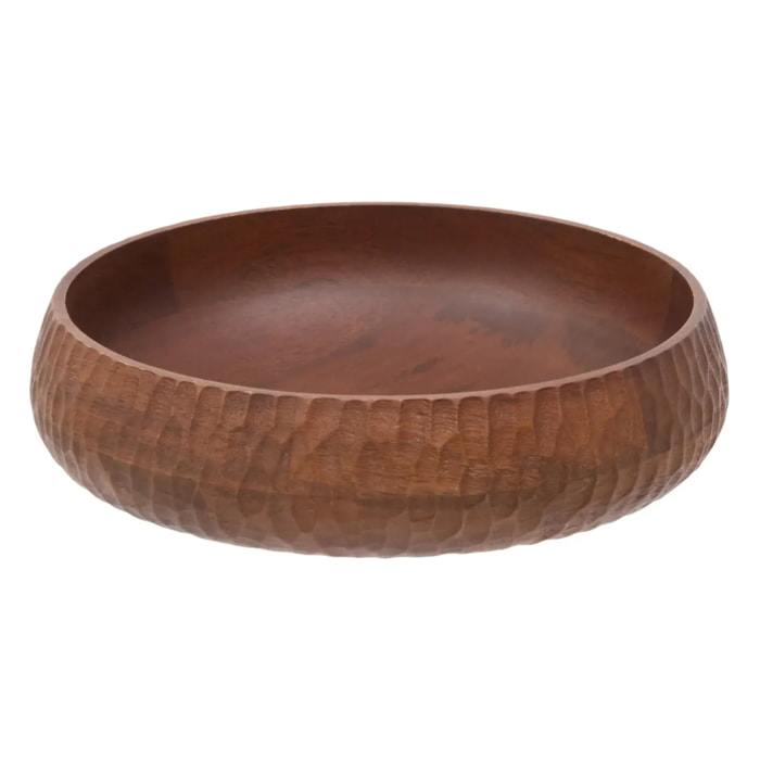 Saladier martelé Nyero D.30cm marron