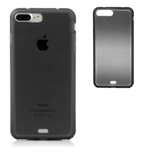 DAM CUSTODIA IN TPU TRASPARENTE CON COLORE IP 7 PLUS / IP8 PLUS 815 Cm. Colore nero