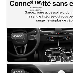 Support BELKIN Voiture avec charge sans fil