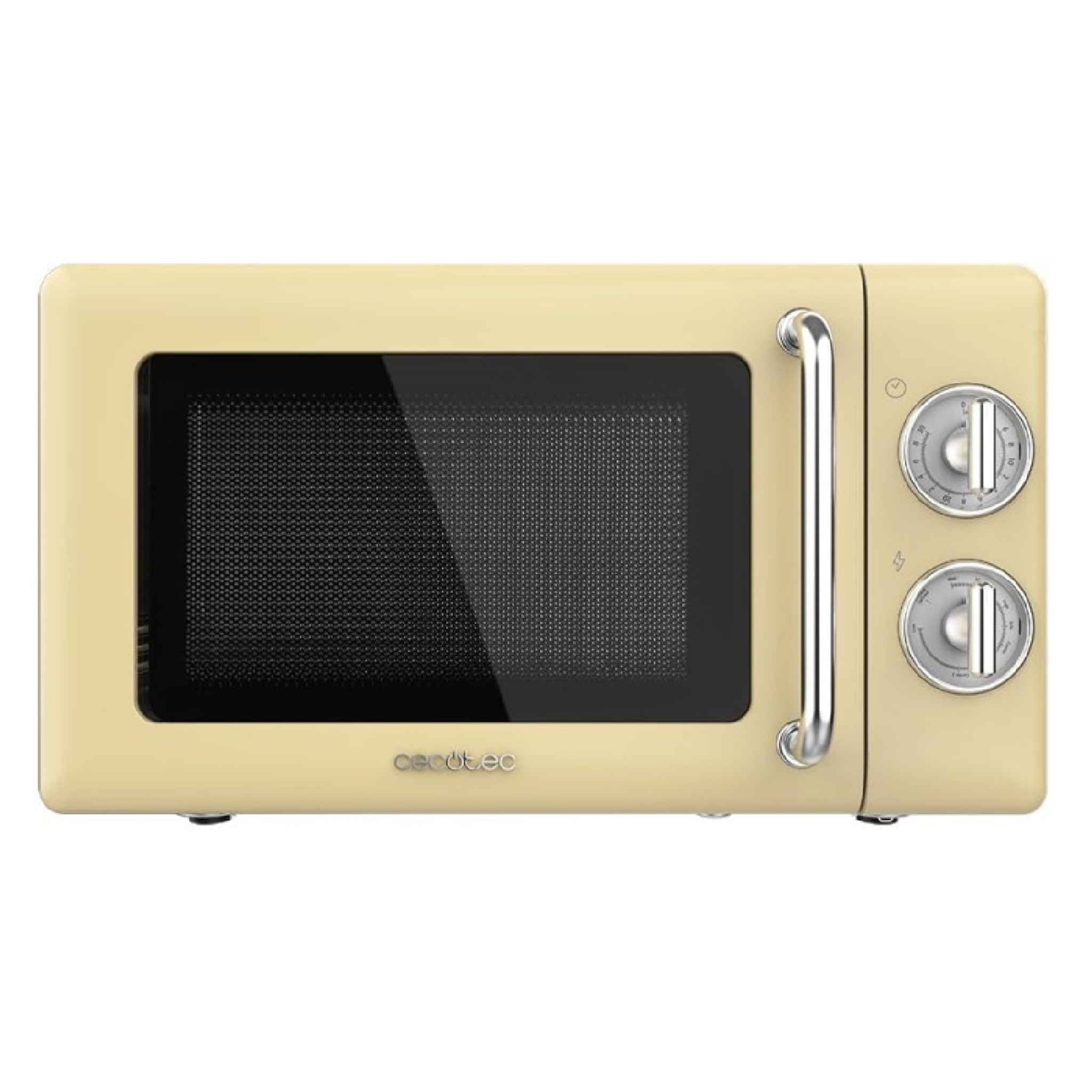 Cecotec Microondas 20l con grill proclean 3110 retro yellow