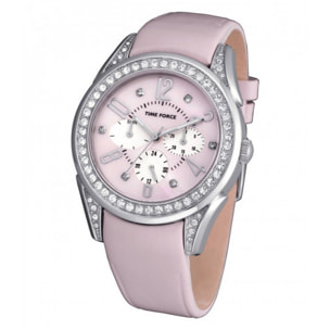 Reloj Time Force TF3375L06 Mujer Analogico Cuarzo con Correa de Piel