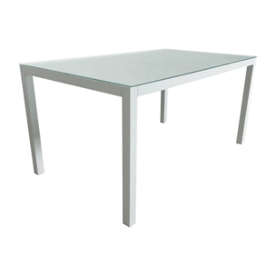 Mesa de jardín – Blanco