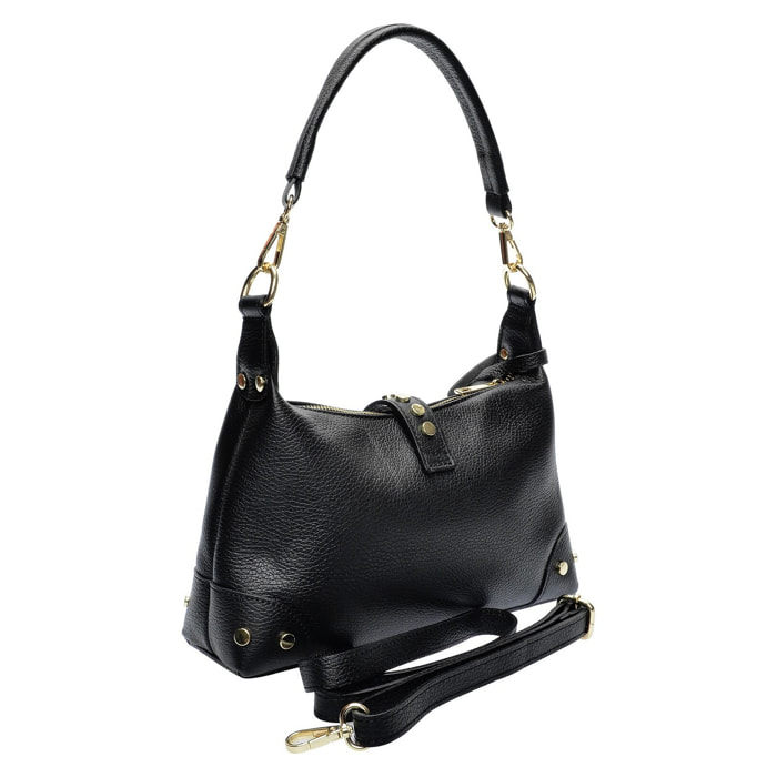 Borsa a tracolla Anna Luchini Nero