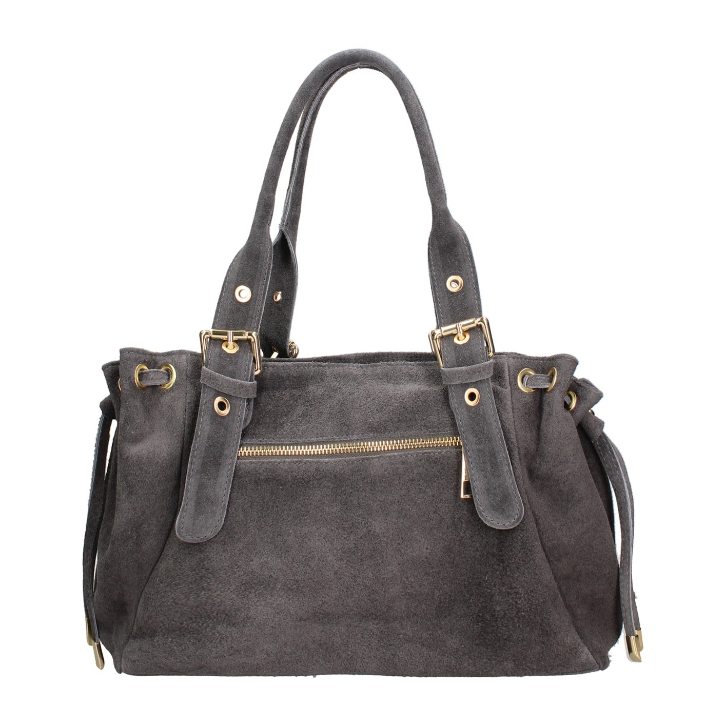 Borsa a mano da donna Made in Italy - Modello Lumena Lux - 100% pelle - 20.0 x 21.0 x 33.0 cm