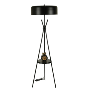 Lámpara de pie - Negro, 50x50x165