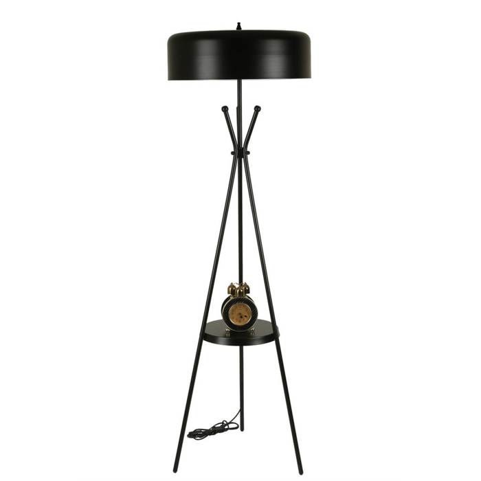 Lámpara de pie - Negro, 50x50x165