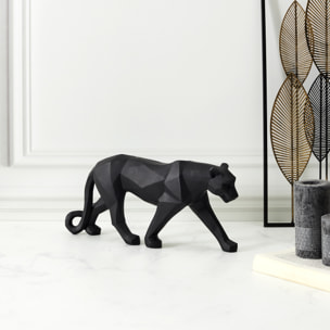 Panthere Origami Noir L40cm
