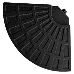 Lot de 4 dalles rondes SAINT MALO