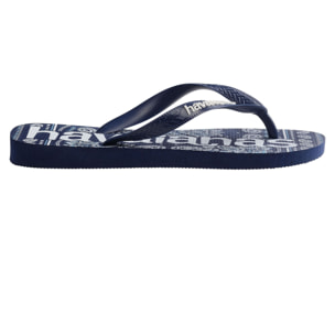 Infradito Havaianas Top Logomania Blu