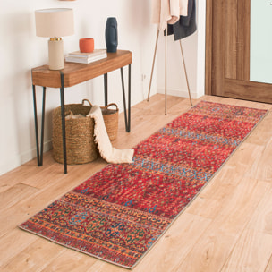 Radom - vintage lavable en machine, rouge