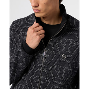 PHILIPP PLEIN Jacquard Tracksuit Jacket Monogram