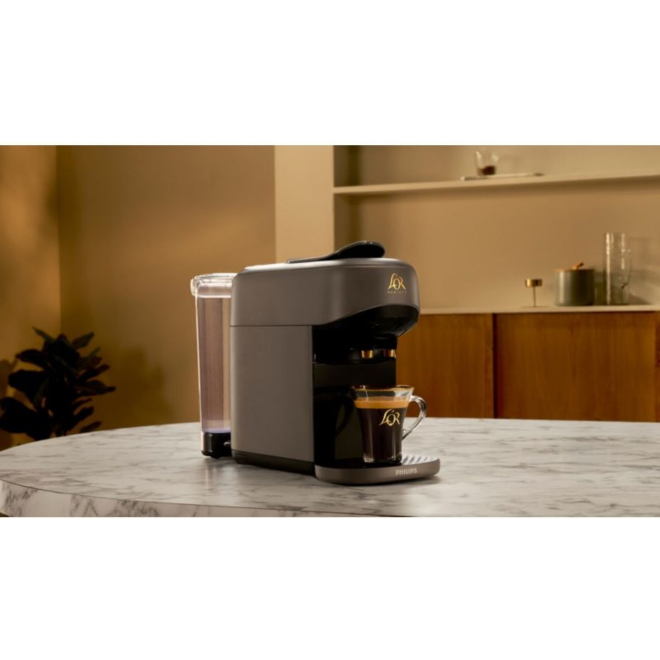 Cafetière à dosette PHILIPS L'Or Barista Absolu LM9512/60 – Cafés chauds ou glacés