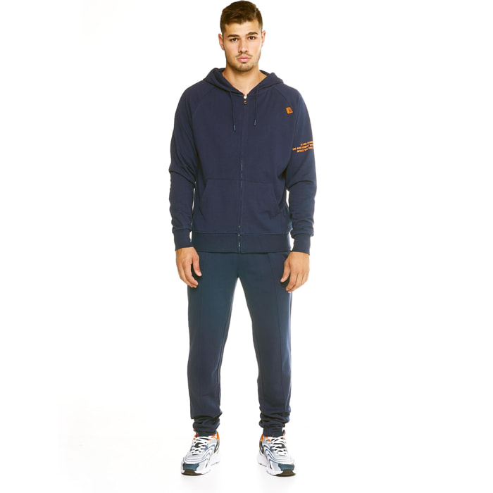 Tuta Leone uomo con cappuccio e full zip Shades