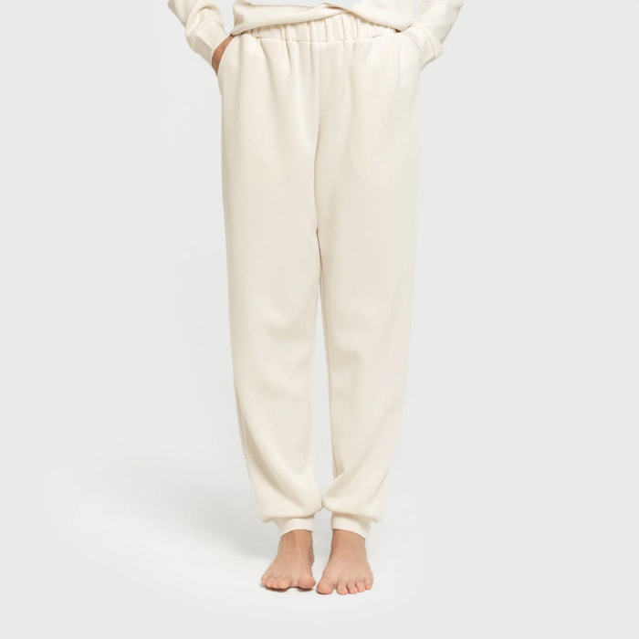 Pantalón jogger estilo modal mujer