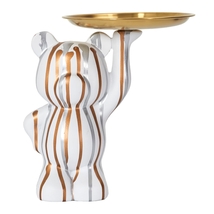 STATUE DECO BLANC VIDE POCHE