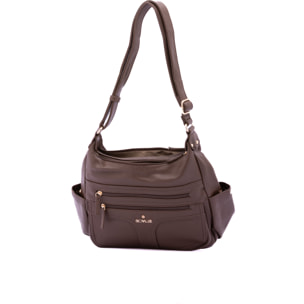 Borsa a spalla  da donna ecopelle Prodotto Vegano 33x25x14 cm