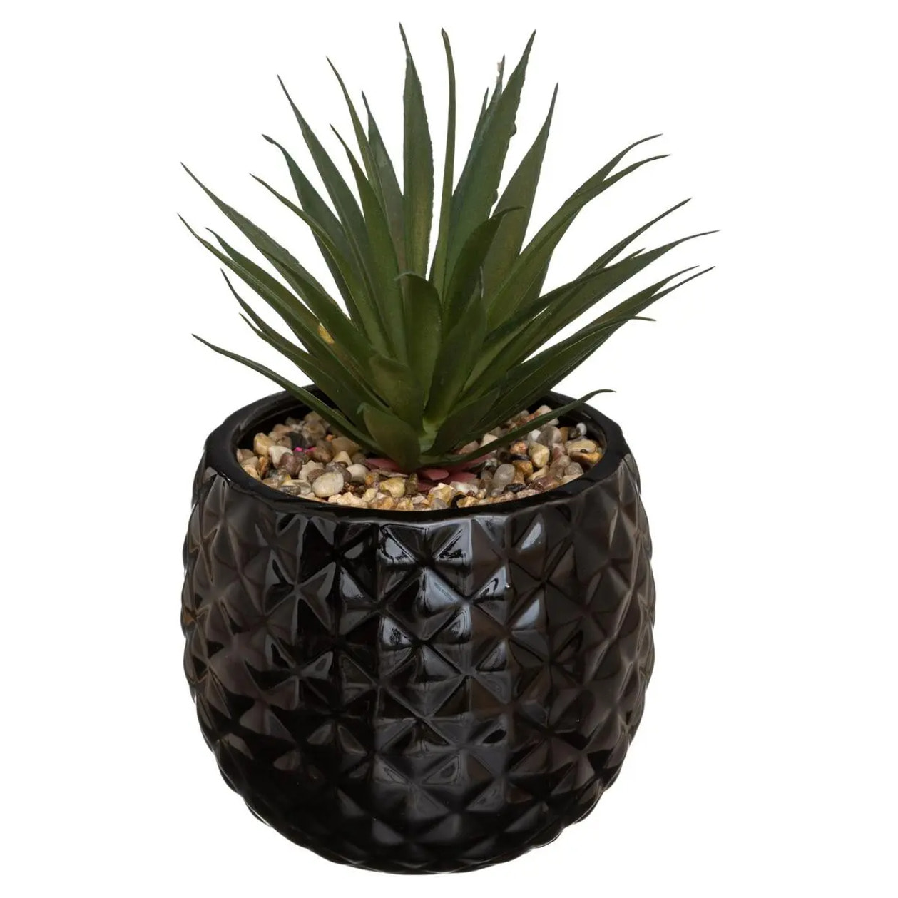 Plante artificielle "Ananas" - H21 cm